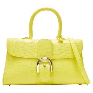 Delvaux Scaled Leather Crossbody Bag